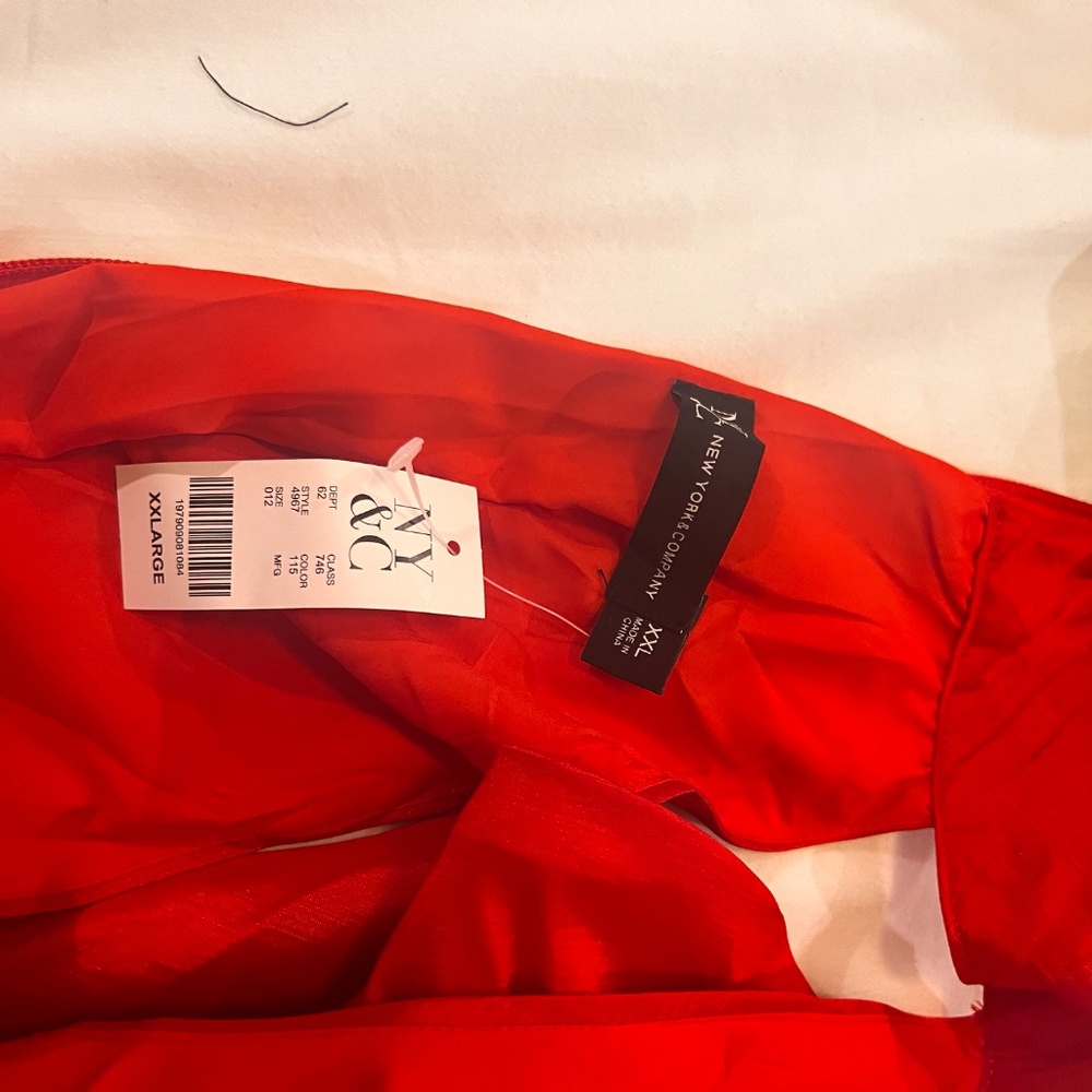 NY and Co Halterneck Rosette Jumpsuit - Picture 3 of 4